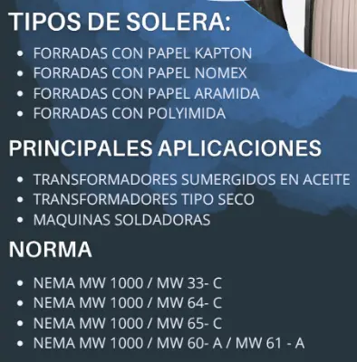 Solderas para Embobinados